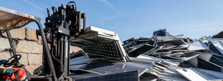 Recyclage des panneaux solaires