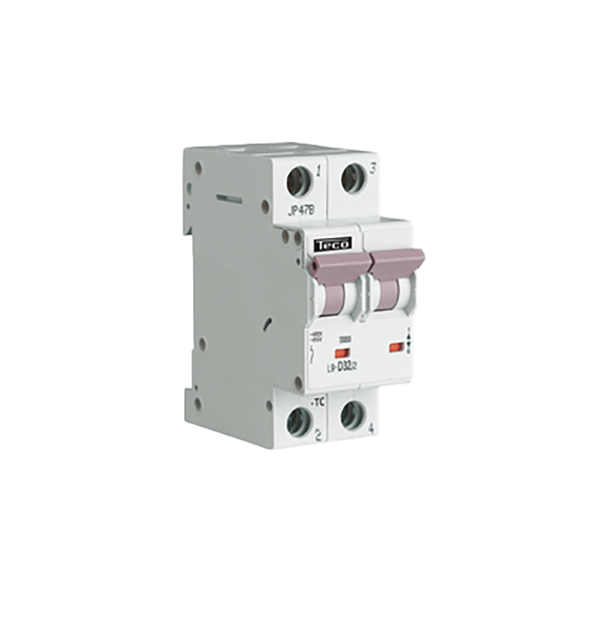 Disjoncteur TC 2P 32A 10kA courbe D