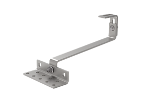 Crochet de toit tuile plate reglable long