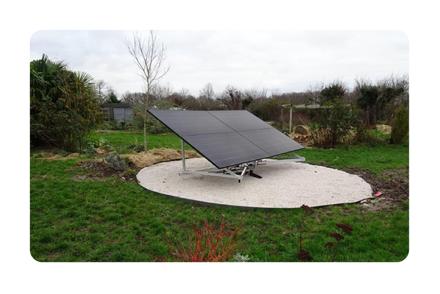 Suiveur solaire Gyrosol 4 modules