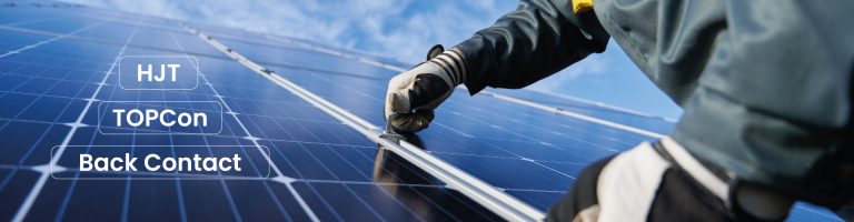 technologie de panneaux HJT, Back contact, TOPCon