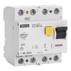 Inter-différentiel TC 4P 40A 300mA type A