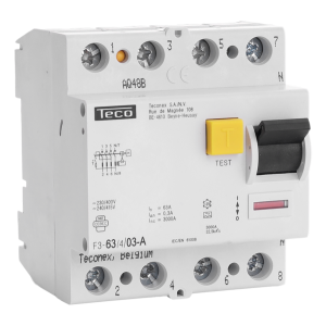 Inter-différentiel TC 4P 63A 300mA type A