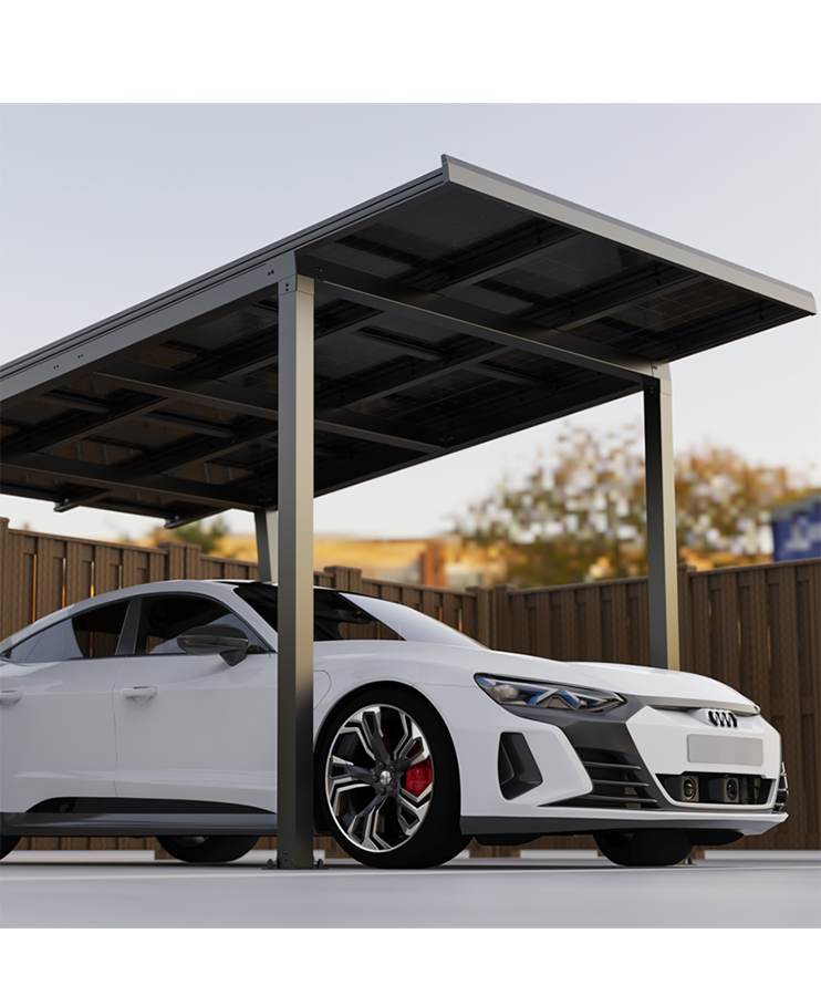 Carport solaire Nova Zero 1 place 9 modules