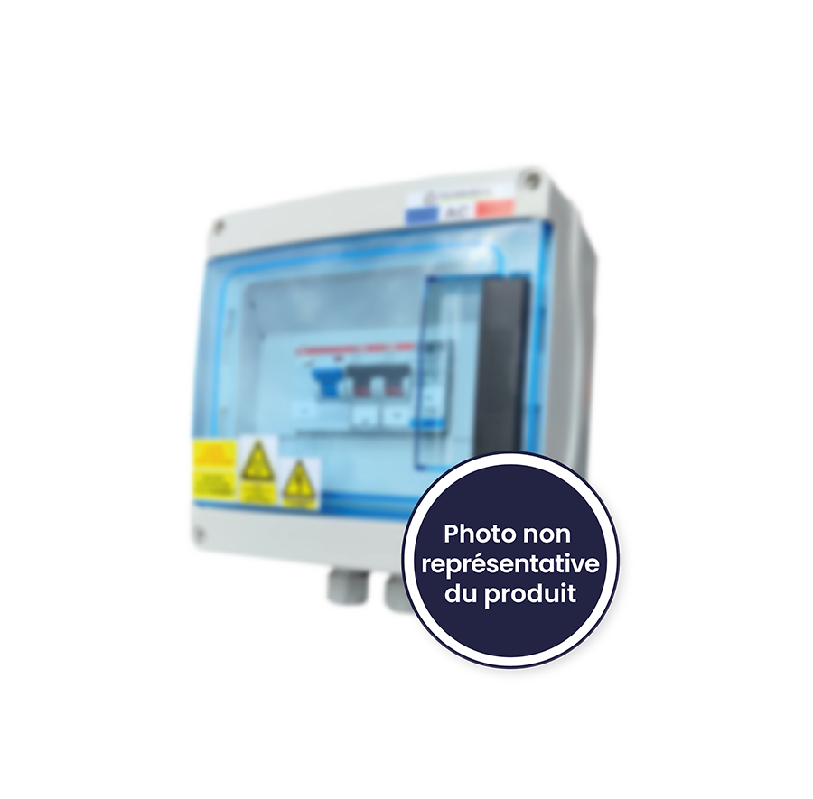 Coffret AC monophasé 1 ligne 20A