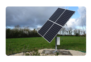 Suiveur solaire Gyrosol 4 modules sur mât