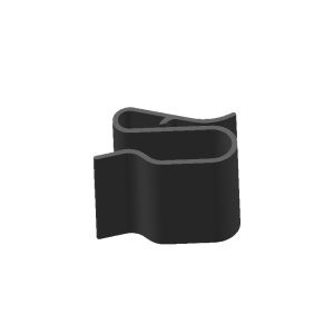 Clip passage de câble solaire