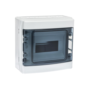 IDE coffret 8 modules IP65 borne de terre