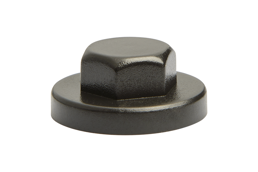 Cache de vis noir Esdec Flatfix Fusion