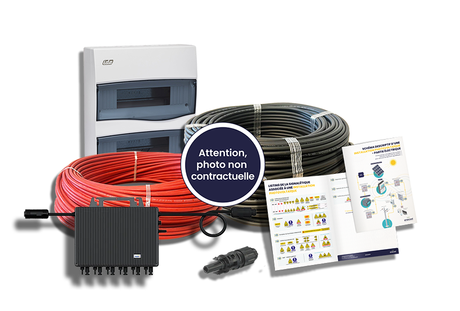 Kit électrique complet pour projet TSUN 3kWc