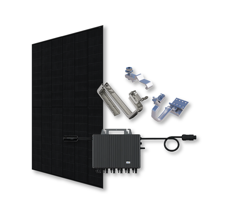Kit 9 kWc AMERISOLAR 500 et TSUN MX3000 - Tuile