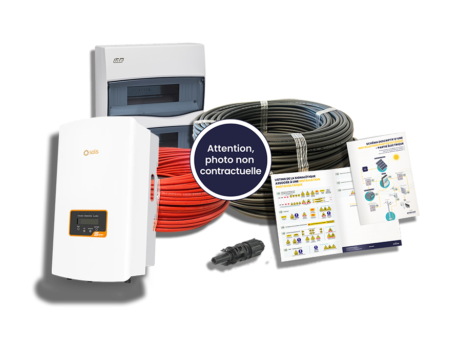 Kit électrique complet SOLIS 9kWc