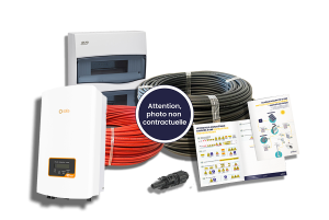 Kit électrique complet SOLIS 6kWc + Soluna 5 kWh