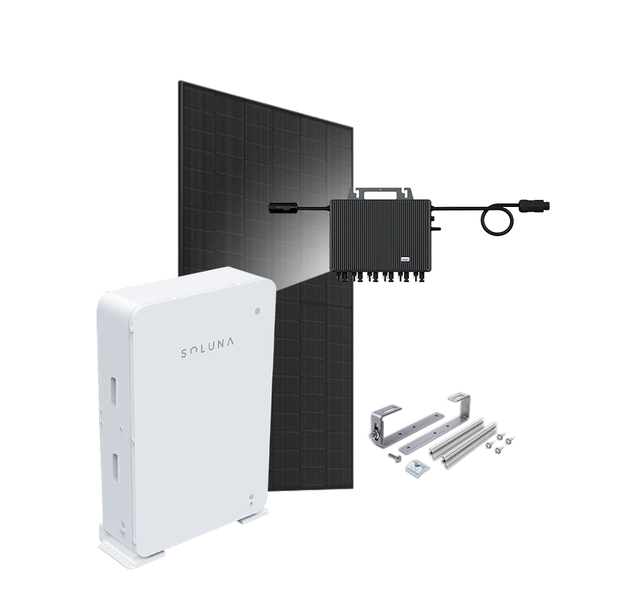 Kit 9 kWc JA SOLAR 500 et TSUN MX3000 - Batterie HV 10kW - Tuile