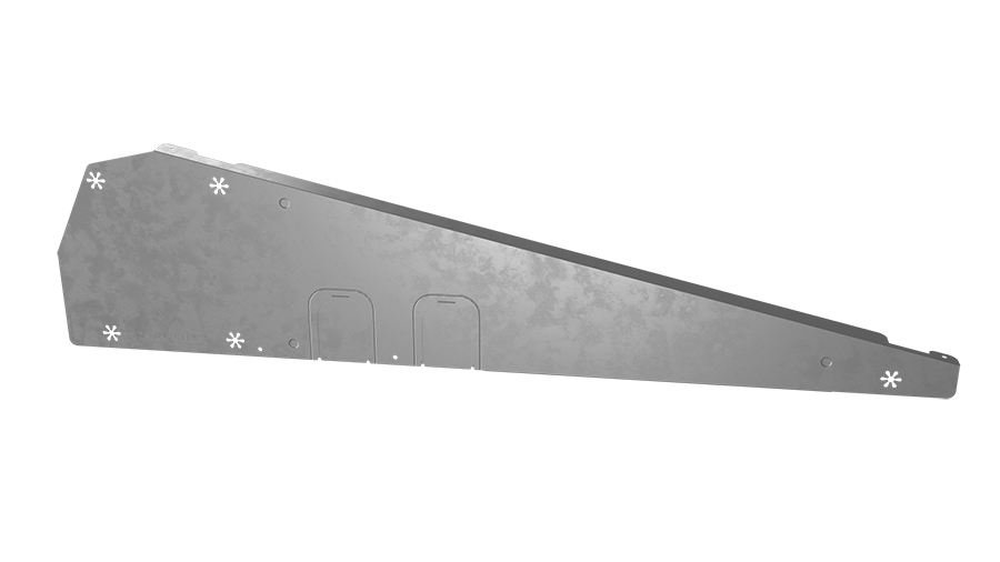 Déflecteur gauche Esdec Flatfix Fusion