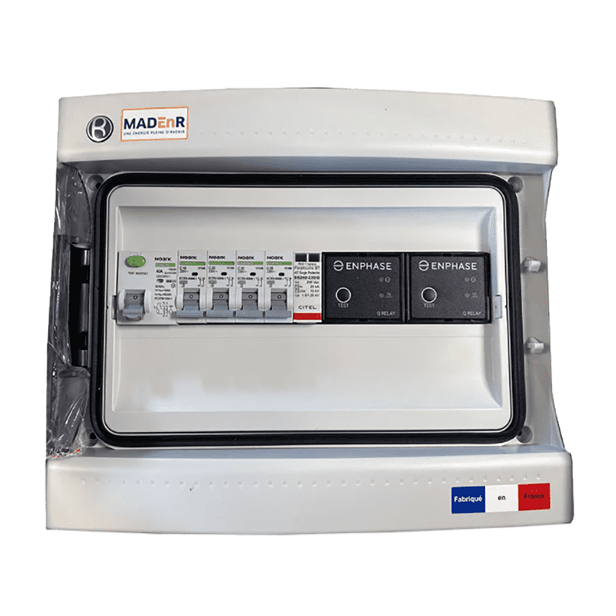 Coffret AC Enphase monophasé 2 lignes