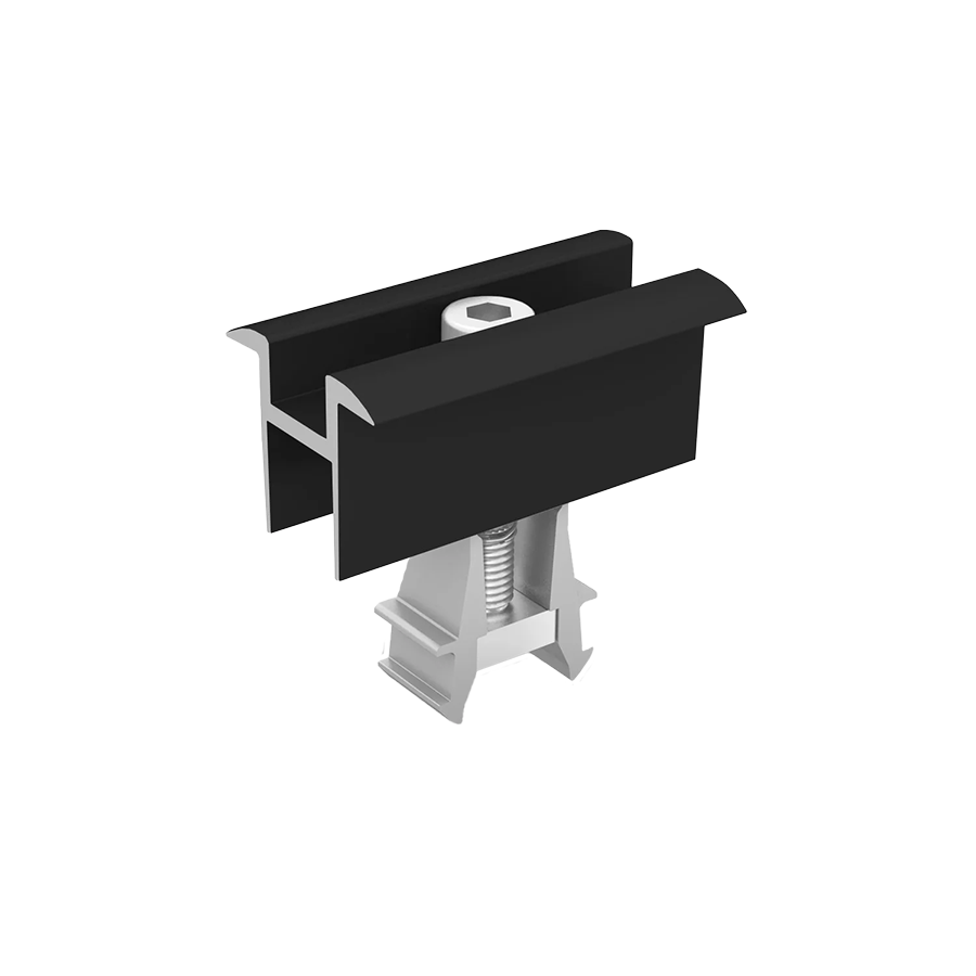 K2 domeclamp pince centrale noir minirail/dome 2002609