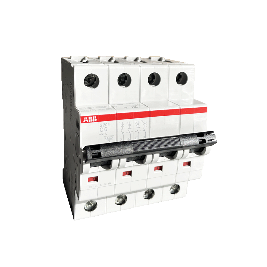 Disjoncteur modulaire Technideal 6A 4P