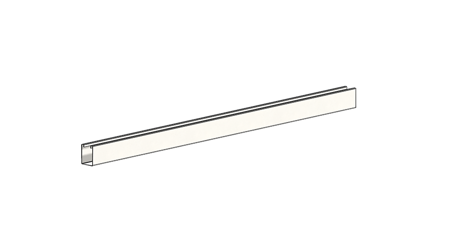 Rail Optima pour tôles trapézoïdales - 3500mm