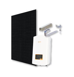Kit 3 kWc AMERISOLAR 450 et onduleur SOLIS - Ardoise
