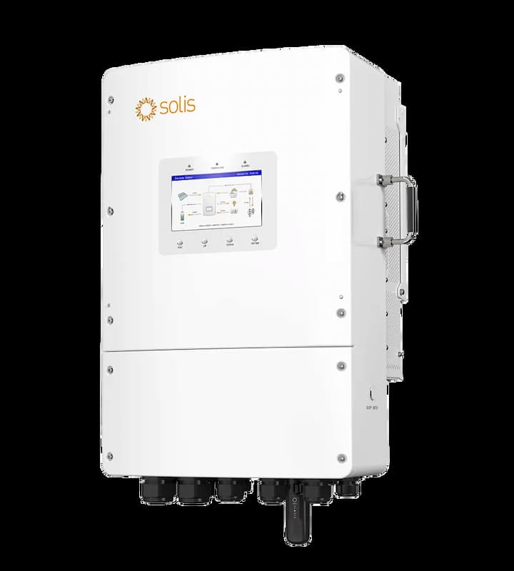 Onduleur hybride Solis triphasé 12kW low voltage