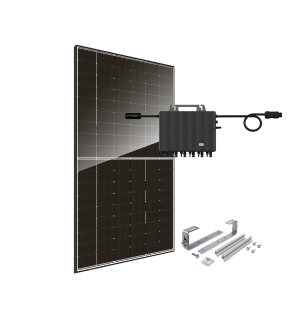 Kit 9 kWc DAS SOLAR 500 et TSUN MX3000 - Ardoise