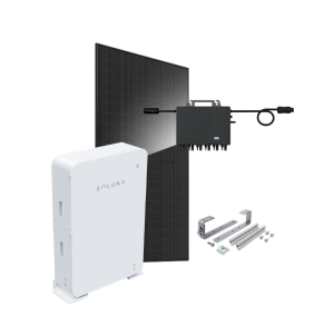 Kit 9 kWc JA SOLAR 500 et TSUN MX3000 - Batterie HV 10kW - Tuile