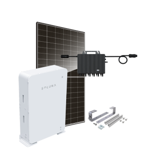 Kit 9 kWc DAS SOLAR 500 et TSUN MX3000 - Batterie HV 10kW - Tuile